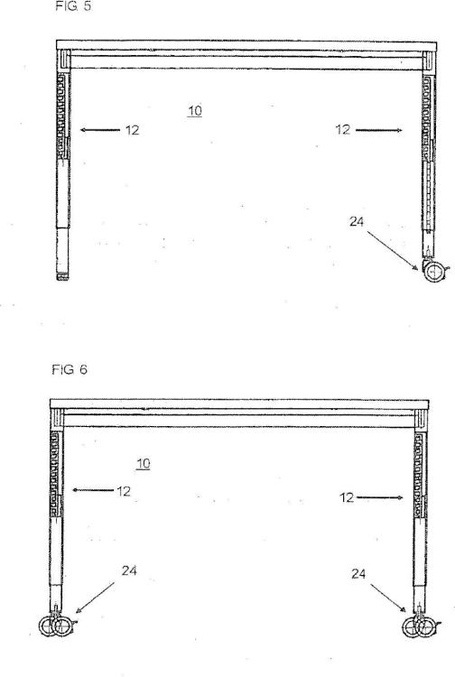 Ilustración 4 de la Galería de ilustraciones de Dispositivo de bastidor para una unidad de mobiliario