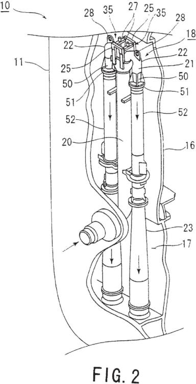 Ilustración 2 de la Galería de ilustraciones de Dispositivo de fijación de tornillos de travesaño de bomba inyectora