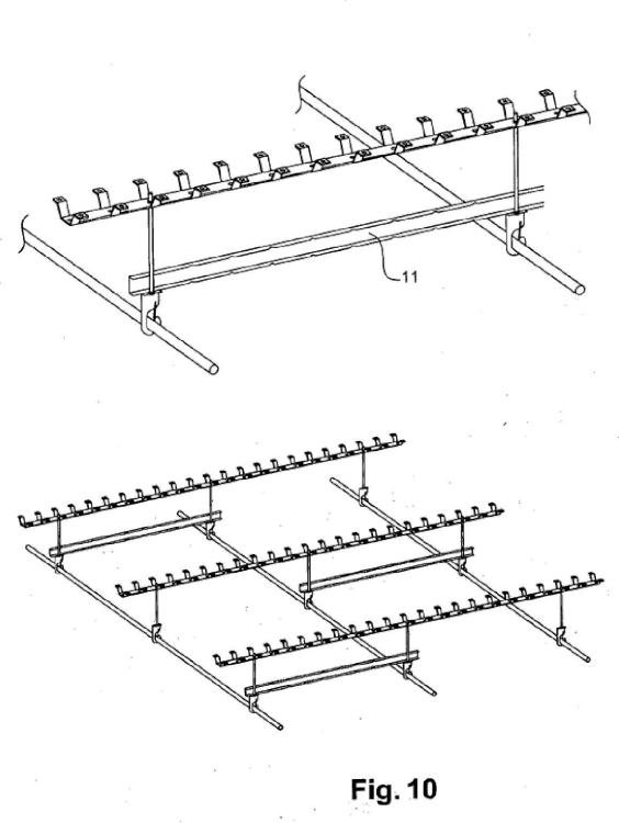 Ilustración 8 de la Galería de ilustraciones de Dispositivo para la fijación de una losa a una estructura, por ejemplo una estructura portadora o una estructura intermedia de un edificio, y techo suspendido en una estructura