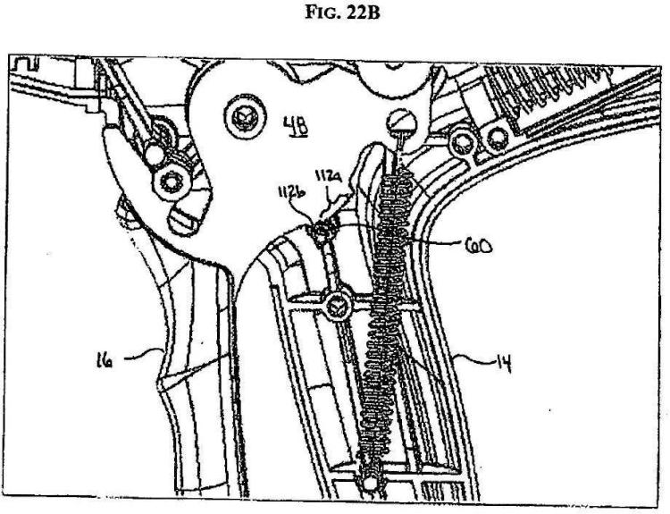 Ilustración 4 de la Galería de ilustraciones de Mecanismo de rueda dentada de aplicador de grapas quirúrgicas