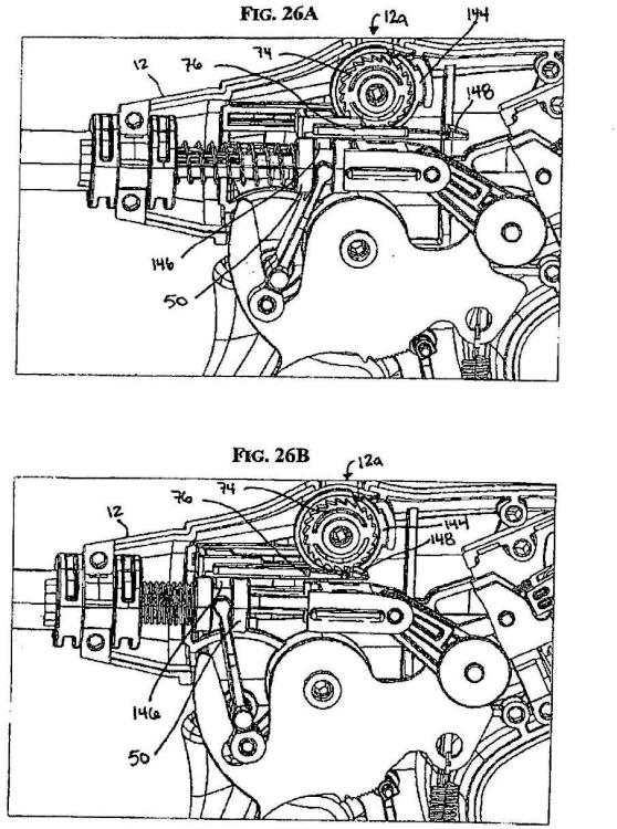 Ilustración 12 de la Galería de ilustraciones de Mecanismo de rueda dentada de aplicador de grapas quirúrgicas