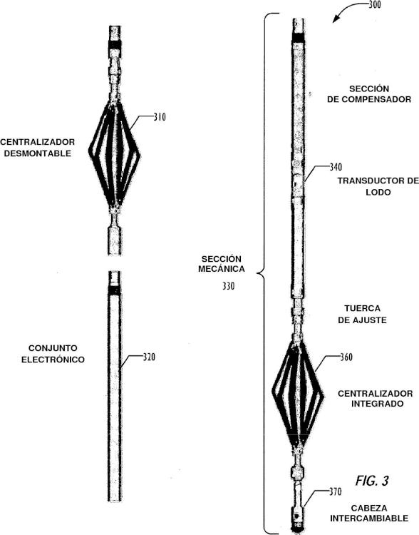 Ilustración 2 de la Galería de ilustraciones de Aparato y método para medir la impedancia acústica de fluidos de pozo