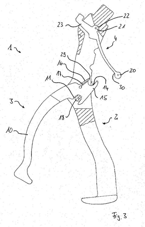 Ilustración 3 de la Galería de ilustraciones de Pieza de retención y de agarre para una herramienta médica, en particular una herramienta quirúrgica