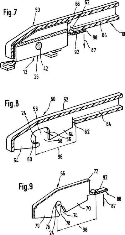 Ilustración 3 de la Galería de ilustraciones de Elemento de conexión para la unión articulada de una raqueta de limpiaparabrisas con un brazo de limpiaparabrisas