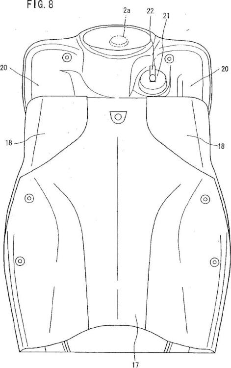 Ilustración 2 de la Galería de ilustraciones de Motocicleta que tiene una cavidad interior