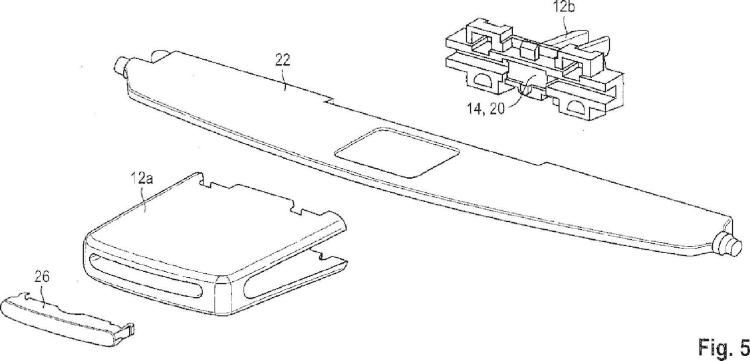 Ilustración 3 de la Galería de ilustraciones de Procedimiento para fabricar un elemento de mando para un difusor de aire, elemento de mando para un difusor de aire, y difusor de aire