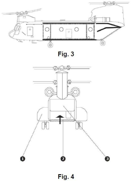 Aeronave de despegue y aterrizaje vertical con bodega modular multifunción.
