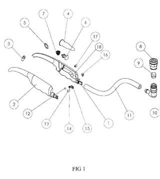 Limpiador bucodental (dental/interdental/gingival/lingual) multifución sin conexión eléctrica, no accionado por motor.