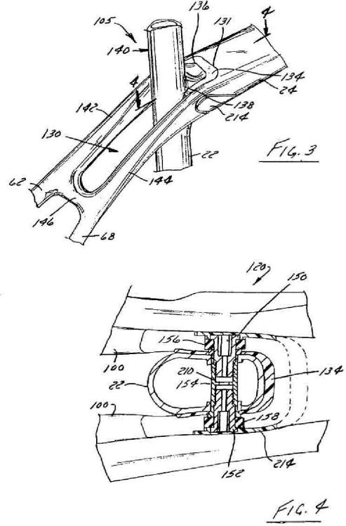 Ilustración 3 de la Galería de ilustraciones de Cuadro de bicicleta con junta de pivote de tubo de sillín pasivo