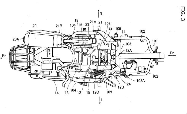 Ilustración 3 de la Galería de ilustraciones de Estructura de tubo de escape de un motor de combustión interna