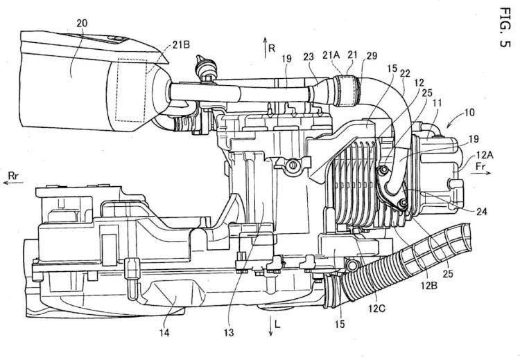 Ilustración 5 de la Galería de ilustraciones de Estructura de tubo de escape de un motor de combustión interna