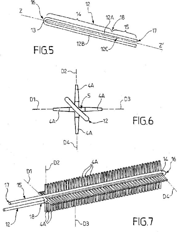 Ilustración 3 de la Galería de ilustraciones de Instrumento para aplicar un producto sobre faneras y procedimiento de fabricación asociado
