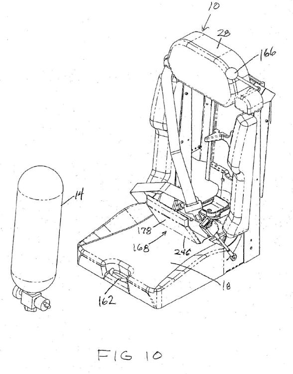 Ilustración 4 de la Galería de ilustraciones de Conjunto de ménsula de montaje de SCBA de bloqueo automático