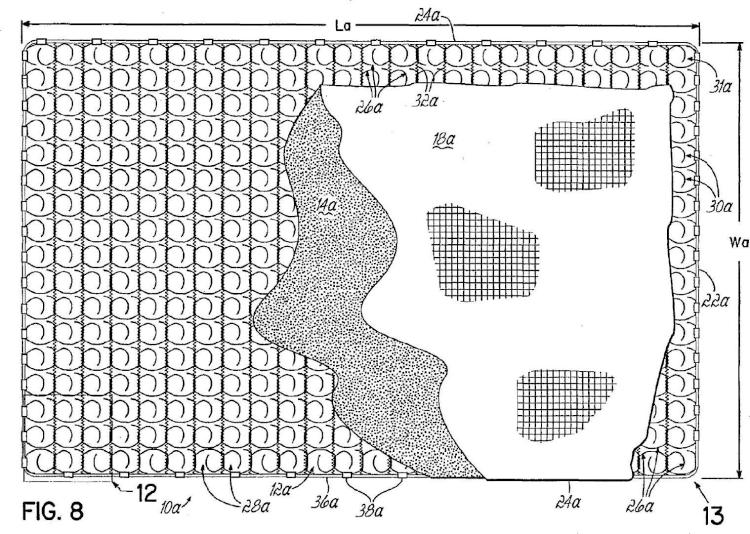 Ilustración 8 de la Galería de ilustraciones de Producto de cama o asiento hecho con muelles helicoidales que tienen vueltas de extremo sin anudar