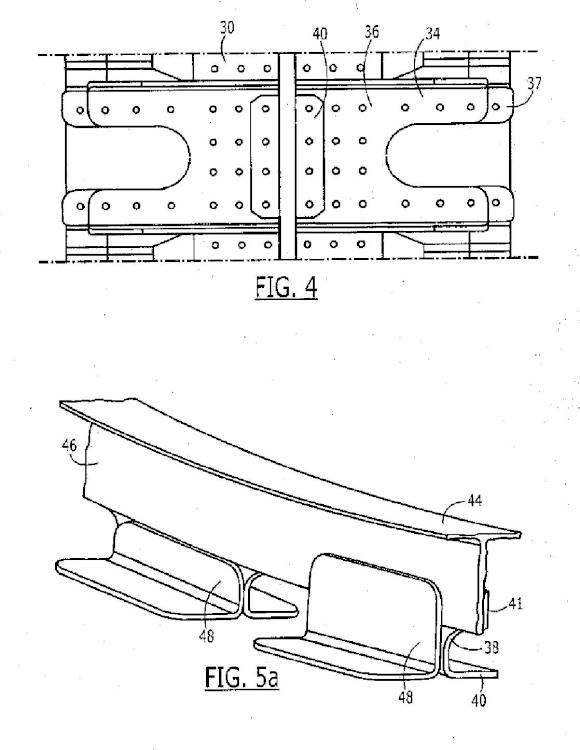Ilustración 4 de la Galería de ilustraciones de Chapa de empalme y método asociado para unir secciones de fuselaje