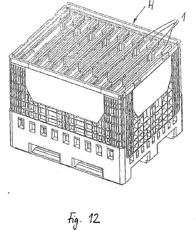 Ilustración 10 de la Galería de ilustraciones de Anillo de aplicación para una caja de palés y caja de palés