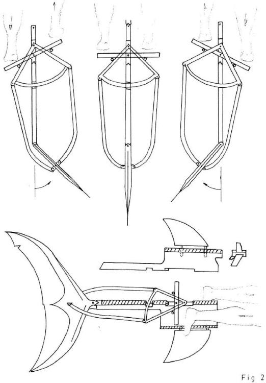 Ilustración 4 de la Galería de ilustraciones de Traje de buceo hidrodinámico de simulación de tiburón con autopropulsión mecánica
