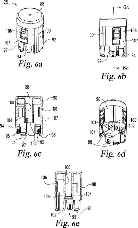 Ilustración 7 de la Galería de ilustraciones de Dispositivo de inyección automático con mecanismo de retardo que incluye un elemento de empuje de funcionamiento doble