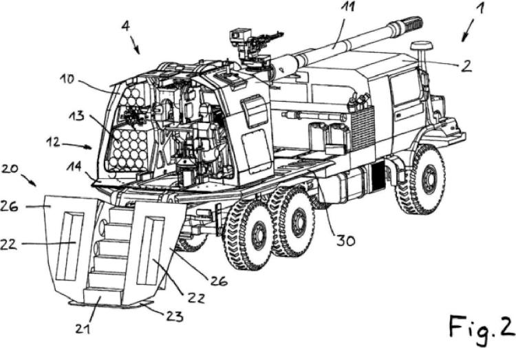 Ilustración 2 de la Galería de ilustraciones de Pieza de artillería y vehículo militar