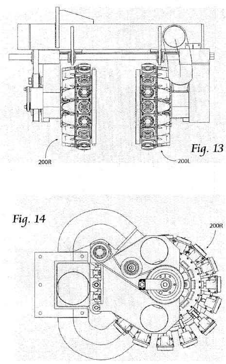Ilustración 8 de la Galería de ilustraciones de Métodos y aparato para la aplicación de una orejeta anidada de residuo cero a una banda en desplazamiento