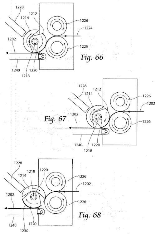 Ilustración 33 de la Galería de ilustraciones de Métodos y aparato para la aplicación de una orejeta anidada de residuo cero a una banda en desplazamiento