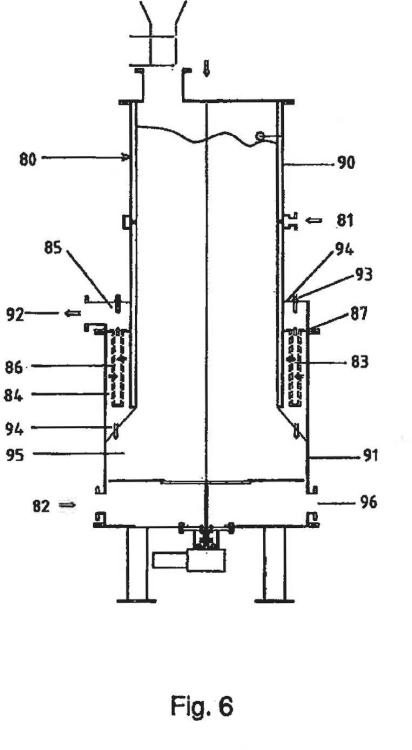 Ilustración 5 de la Galería de ilustraciones de Procedimiento y dispositivo para la producción de gas combustible a partir de un combustible sólido