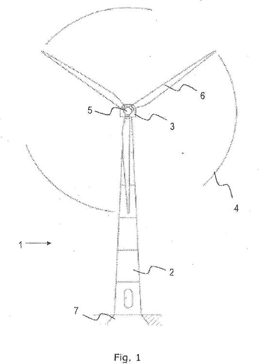 Ilustración 1 de la Galería de ilustraciones de Turbina eólica variable con unidad de disipación de potencia; método para hacer funcionar una unidad de disipación de potencia en una turbina eólica