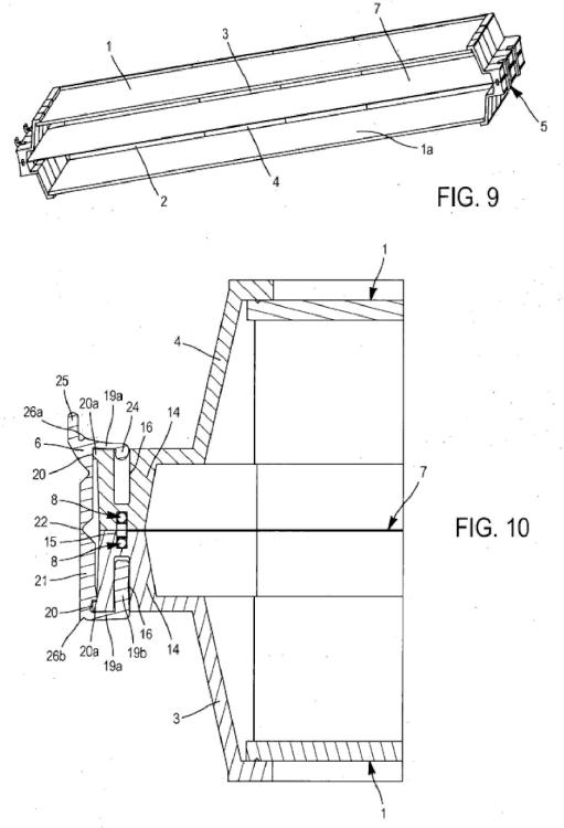 Ilustración 4 de la Galería de ilustraciones de Caja de embalaje modulable, en particular para objetos frágiles así como su procedimiento de fabricación