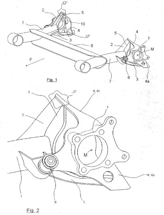 Ilustración 1 de la Galería de ilustraciones de Eje trasero de vehículo con función de contravirado