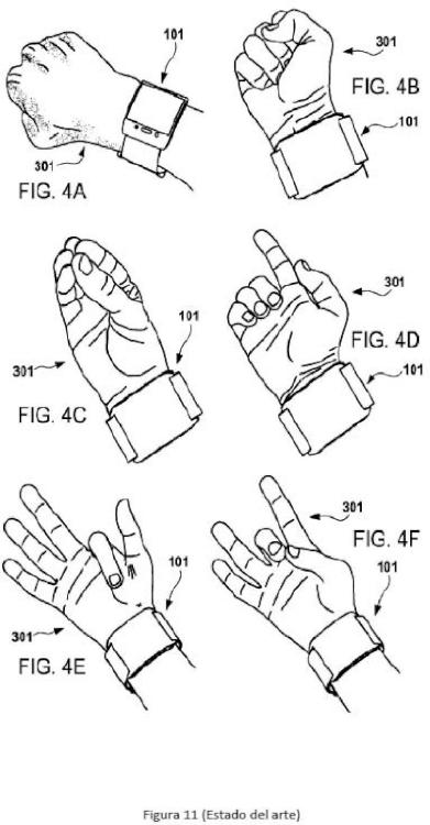 Ilustración 9 de la Galería de ilustraciones de Método de operación y Dispositivo SmartWatch con capacidad de control gestual
