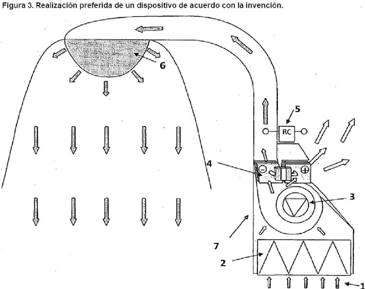 Ilustración 3 de la Galería de ilustraciones de Dispositivo de flujo de aire laminar controlado por temperatura