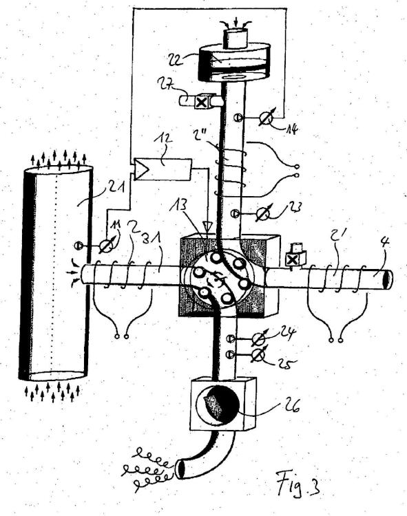 Ilustración 2 de la Galería de ilustraciones de Procedimiento y dispositivo para la detección, caracterización y/o eliminación de partículas en suspensión