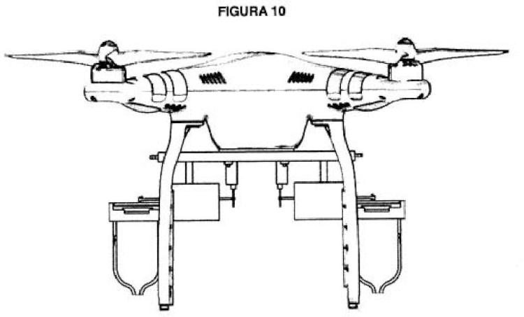 Ilustración 14 de la Galería de ilustraciones de Dispositivo multifuncional para aeronaves no tripuladas, concretamente multirrotores, diseñado para el muestreo y la recolección de partículas aerobiológicas