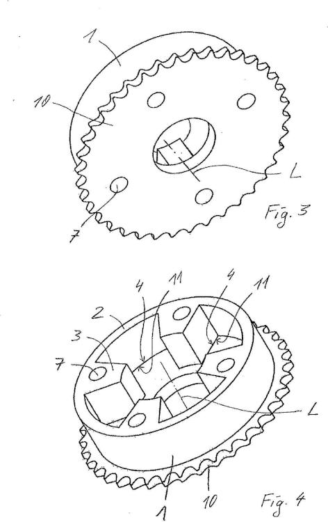 Ilustración 2 de la Galería de ilustraciones de Compuesto sinterizado de rueda dentada y procedimiento para su fabricación