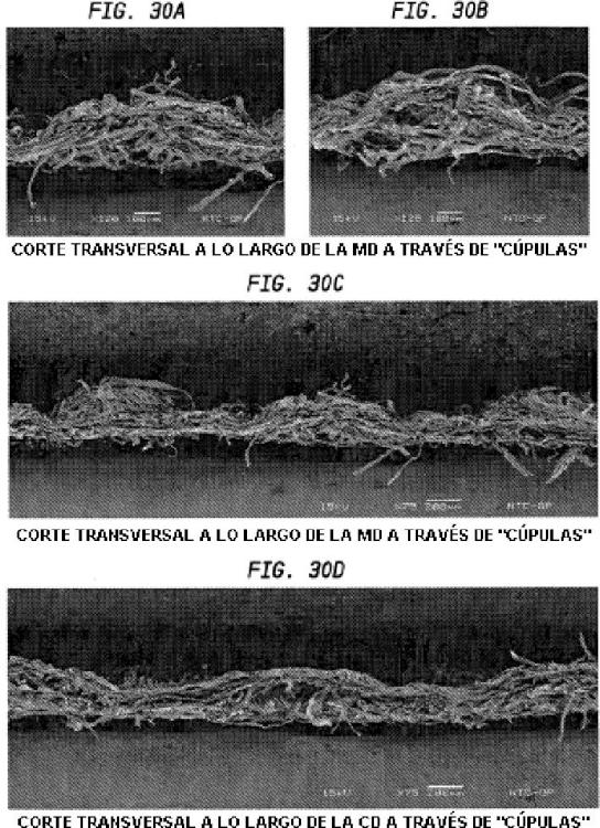 Ilustración 7 de la Galería de ilustraciones de Hoja absorbente de peso base local variable acresponada con banda preparada con una banda polimérica perforada