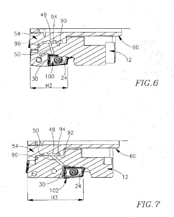 Ilustración 4 de la Galería de ilustraciones de Herramienta de corte giratoria que tiene un mecanismo de refrigeración ajustable y método de refrigeración correspondiente