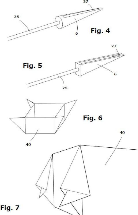 Ilustración 4 de la Galería de ilustraciones de Dispositivo de plegado del papel sobrante de moldes de papel, en conformadoras de moldes de papel para horneo de productos alimentarios