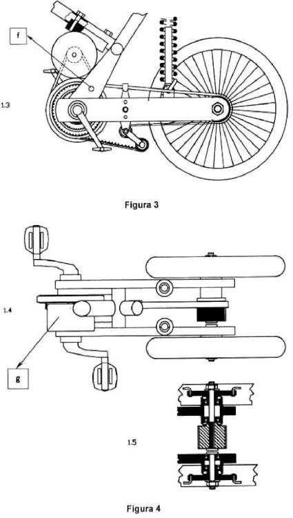 Ilustración 2 de la Galería de ilustraciones de Bicicleta de tres ruedas con generador incorporado