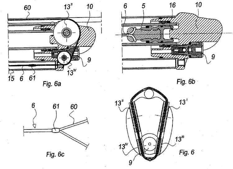 Ilustración 6 de la Galería de ilustraciones de Fusil neumático para pesca submarina y procedimiento de carga y disparo de dicho fusil