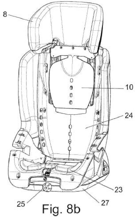Ilustración 6 de la Galería de ilustraciones de ASIENTO INFANTIL PARA AUTOMÓVILES