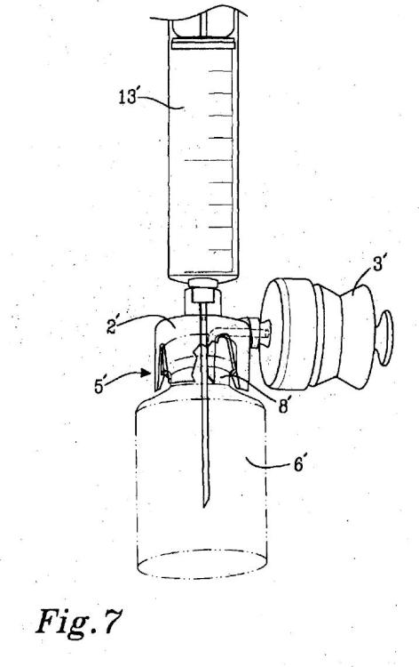Ilustración 8 de la Galería de ilustraciones de Dispositivo para suministrar fluido a un receptáculo