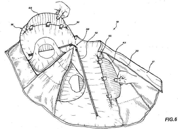 Ilustración 4 de la Galería de ilustraciones de Prenda adaptada para asociarse con un elemento de protección inflable