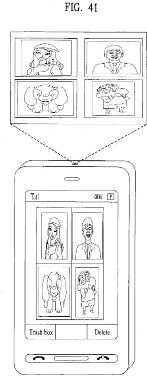 Ilustración 5 de la Galería de ilustraciones de Proyección de imágenes en un terminal de comunicación móvil