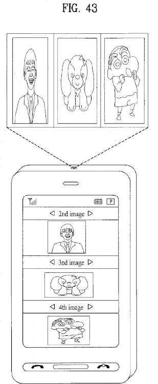 Ilustración 9 de la Galería de ilustraciones de Proyección de imágenes en un terminal de comunicación móvil