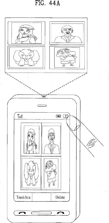 Ilustración 10 de la Galería de ilustraciones de Proyección de imágenes en un terminal de comunicación móvil