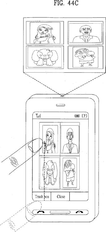 Ilustración 12 de la Galería de ilustraciones de Proyección de imágenes en un terminal de comunicación móvil