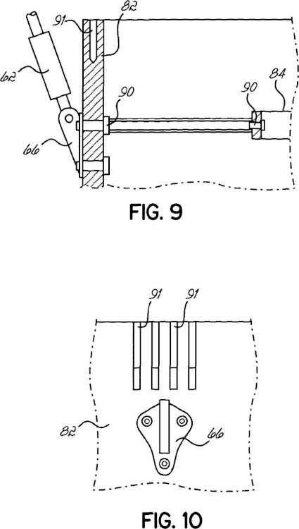 Ilustración 8 de la Galería de ilustraciones de Aparato y método de retirada de rodamiento de pala de turbina eólica