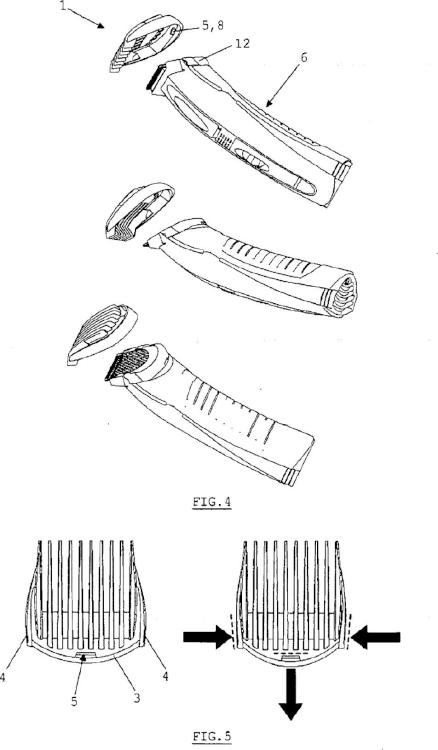 Ilustración 3 de la Galería de ilustraciones de Peine para maquinilla de cortar el pelo