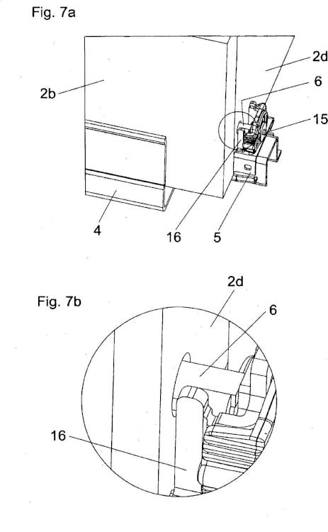 Ilustración 7 de la Galería de ilustraciones de Dispositivo para el acoplamiento desprendible de un cajón en una guía de extracción del cajón