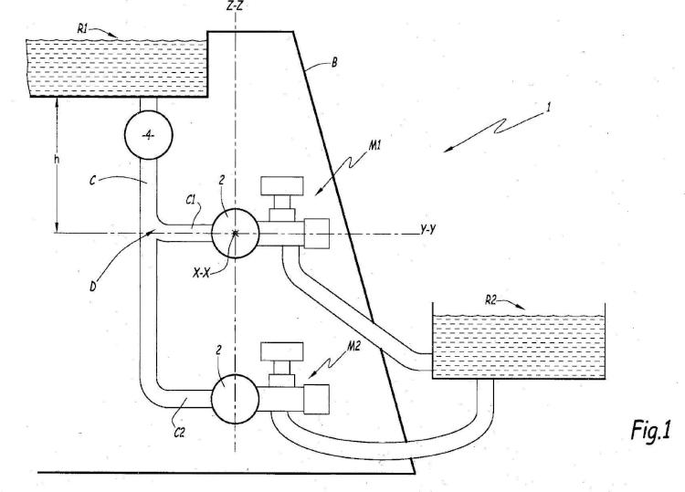 Ilustración 1 de la Galería de ilustraciones de Válvula con un dispositivo para inmovilizar un pivote, instalación de conversión de energía / red de distribución de fluido con una válvula de este tipo y procedimiento para el montaje y desmontaje de una válvula de este tipo
